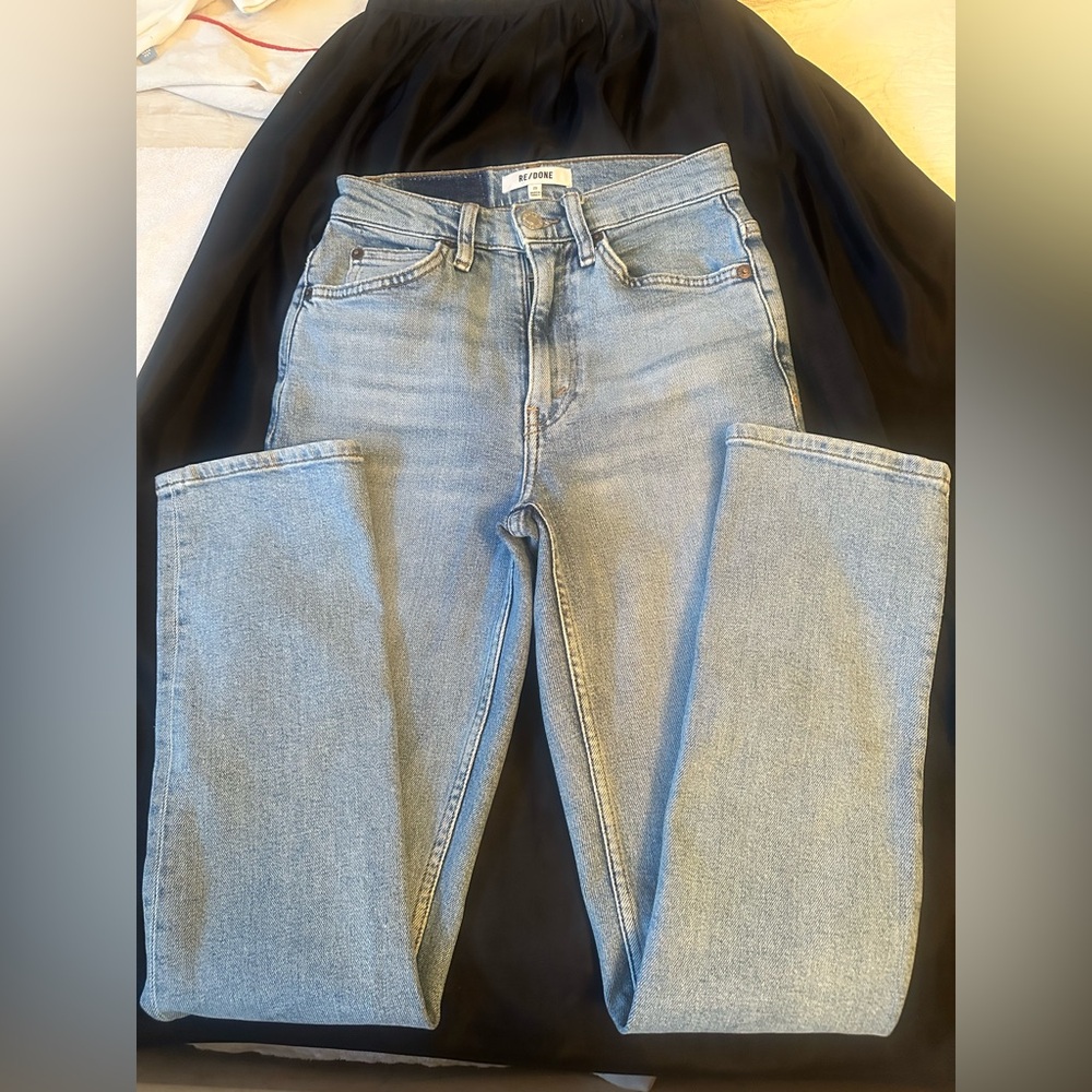 RE/DONE Mid 90’s s Straight Denim Jeans Size 23